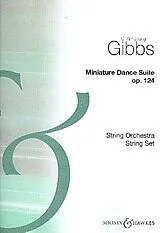 C. Armstrong Gibbs Notenblätter Miniature Dance Suite op.124