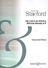 Charles Villiers Stanford Notenblätter My Loves an Arbutus