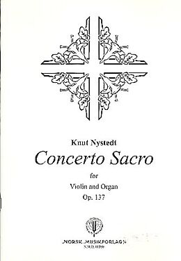 Knut Nystedt Notenblätter Concerto sacro op.137
