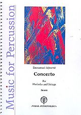 Emmanuel Séjourné Notenblätter Concerto for marimbaphone and