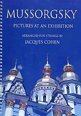 Modest Mussorgski Notenblätter Pictures at an Exhibition