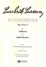 Lars-Erik Larsson Notenblätter Concertino op.45,5