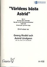 Georg Riedel Notenblätter Världens bästa Astrid vol.1