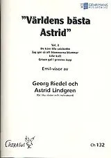Georg Riedel Notenblätter Världens bästa Astrid vol.1