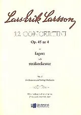 Lars-Erik Larsson Notenblätter Concertino op.45,4