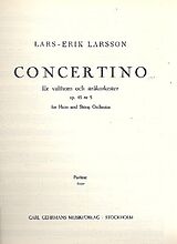 Lars-Erik Larsson Notenblätter Concertino op.45 no.5