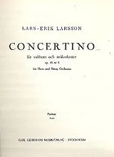 Lars-Erik Larsson Notenblätter Concertino op.45 no.5