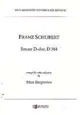Franz Schubert Notenblätter Sonate D-Dur D348