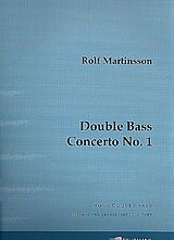 Rolf Martinsson Notenblätter Konzert Nr.1 op.87 Solo Kontrabass