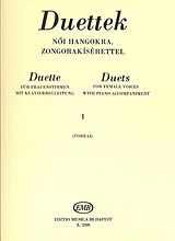  Notenblätter Duette für 2 Frauenstimmen Band 1