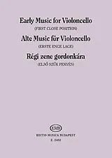  Notenblätter Alte Musik für Violoncello und