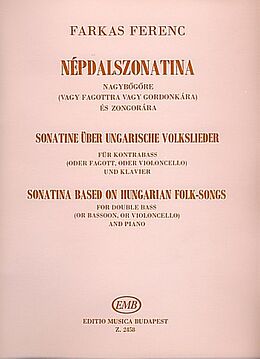 Ferenc Farkas Notenblätter Sonatine über ungarische Volkslieder