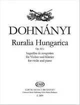 Ernö (Ernst von) Dohnanyi Notenblätter Ruralia hungarica op.32c