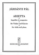 Pal Jardanyi Notenblätter Ariette