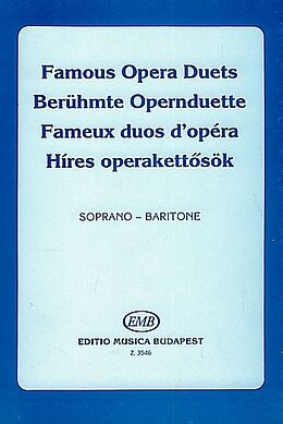  Notenblätter Berühmte Opernduette für Sopran