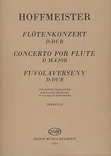 Franz Anton Hoffmeister Notenblätter Konzert D-Dur für Flöte