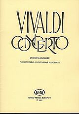 Antonio Vivaldi Notenblätter Konzert C-Dur RV425 für Mandoline