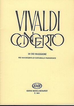 Antonio Vivaldi Notenblätter Konzert C-Dur RV425 für Mandoline