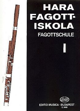 Laszlo Hara Notenblätter Schule für Fagott Band 1 (dt/un)