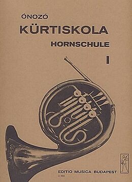 Janos Onozo Notenblätter Schule für Horn Band 1 (dt/un)