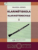 Sandor Balassa Notenblätter Klarinettenschule 1