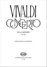 Antonio Vivaldi Notenblätter Konzert a-Moll RV445 für Ottavino