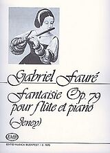 Gabriel Urbain Fauré Notenblätter Fantaisie for flute and piano