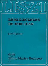 Franz Liszt Notenblätter Réminiscences de Don Juan