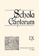  Notenblätter Schola Cantorum Band 9