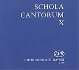  Notenblätter Schola cantorum X