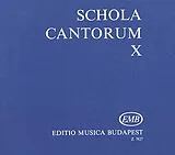  Notenblätter Schola cantorum X