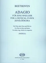 Ludwig van Beethoven Notenblätter Adagio für eine Spieluhr für