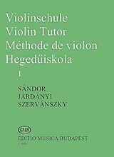Frigyes Sandor Notenblätter Violinschule Band 1