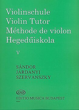 Frigyes Sandor Notenblätter Violinschule Band 5