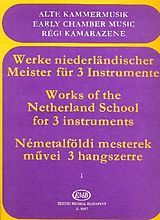  Notenblätter Werke niederländischer Meister Band 1