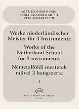  Notenblätter Werke niederländischer Meister Band 1