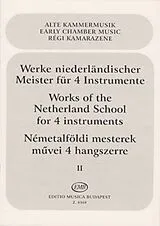  Notenblätter Werke niederländischer Meister