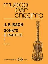 Johann Sebastian Bach Notenblätter Sonate e partite vol.1