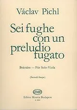 Václav Pichl Notenblätter Sei fughe con un preludio fugato
