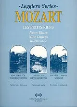 Wolfgang Amadeus Mozart Notenblätter Les petits riens 9 Tänze