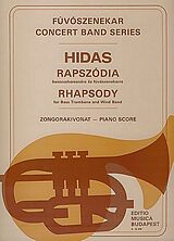 Andras Hidas Notenblätter Rhapsody for bass trombone
