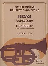 Andras Hidas Notenblätter Rhapsody for bassd trombone