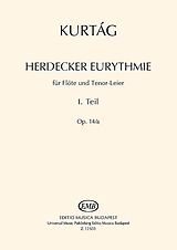 György Kurtág Notenblätter Herdecker Eurythmie op.14a Teil 1