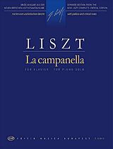 Franz Liszt Notenblätter La campanella