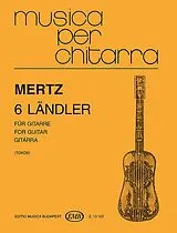Johann Kaspar Mertz Notenblätter 6 Ländler
