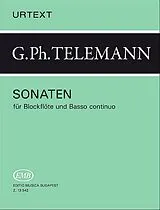 Georg Philipp Telemann Notenblätter Sonaten