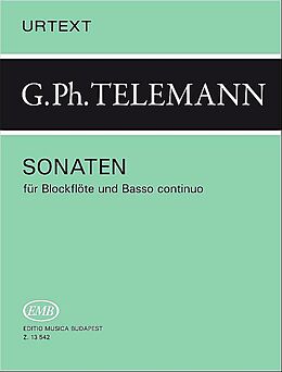 Georg Philipp Telemann Notenblätter Sonaten