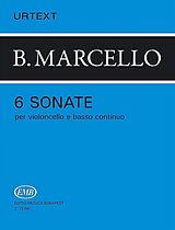 Benedetto Marcello Notenblätter 6 Sonaten