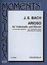 Johann Sebastian Bach Notenblätter Arioso für Violoncello und