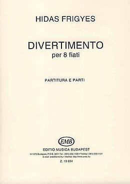 Frigyes Hidas Notenblätter Divertimento